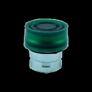 Pulsante Protetto Verde D22
